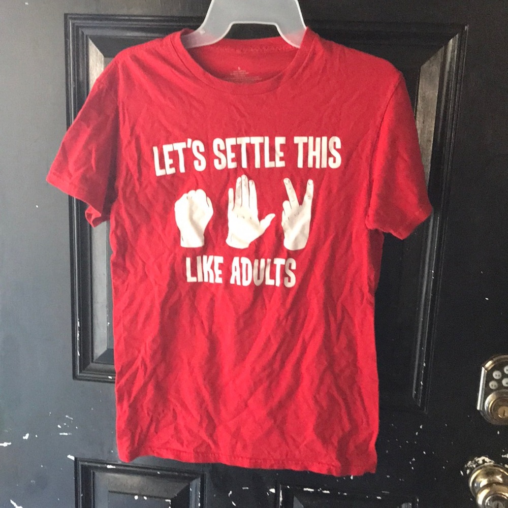 Red shirt